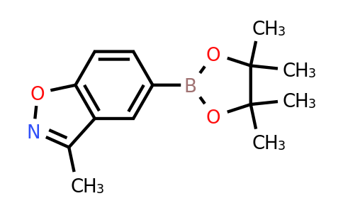 CAS 1314136-00-9 | 3-Methyl-5-(4,4,5,5-tetramethyl-1,3,2-dioxaborolan-2-YL)benzo[D]isoxazole
