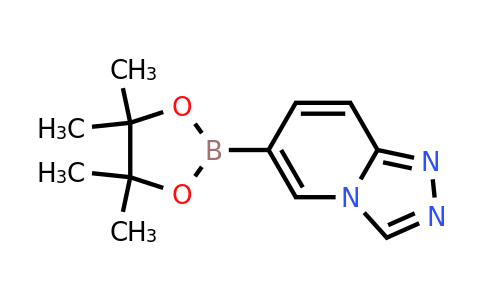 CAS 1314137-24-0 | 6-(4,4,5,5-Tetramethyl-1,3,2-dioxaborolan-2-yl)-[1,2,4]triazolo[4,3-a]pyridine