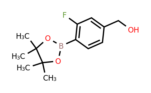 CAS 1314141-37-1 | (3-Fluoro-4-(4,4,5,5-tetramethyl-1,3,2-dioxaborolan-2-yl)phenyl)methanol