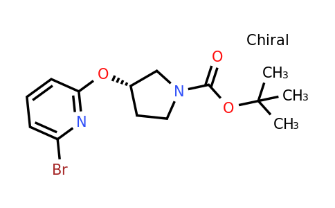 CAS 1314354-48-7 | (S)-tert-Butyl 3-((6-bromopyridin-2-yl)oxy)pyrrolidine-1-carboxylate