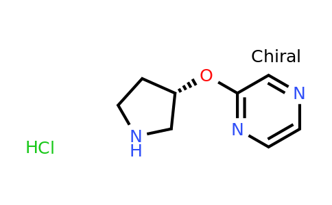 CAS 1314354-50-1 | (S)-2-(Pyrrolidin-3-yloxy)pyrazine hydrochloride