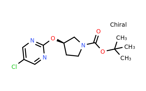 CAS 1314354-52-3 | (R)-tert-Butyl 3-((5-chloropyrimidin-2-yl)oxy)pyrrolidine-1-carboxylate