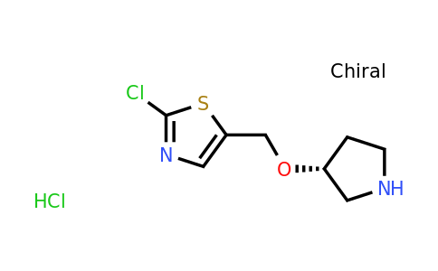 CAS 1314354-99-8 | (R)-2-Chloro-5-((pyrrolidin-3-yloxy)methyl)thiazole hydrochloride