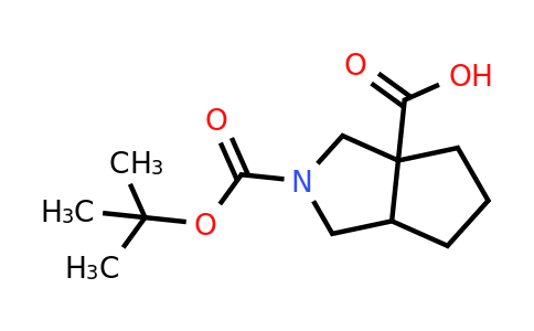 CAS 1314394-96-1 | 2-[(tert-butoxy)carbonyl]-octahydrocyclopenta[c]pyrrole-3a-carboxylic acid