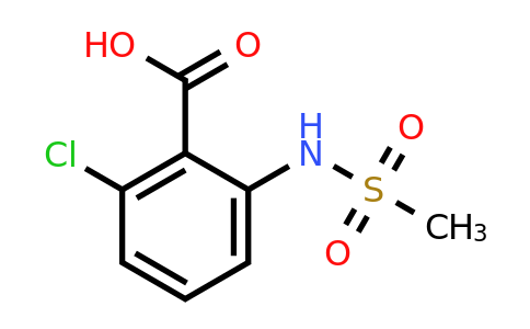 CAS 1314406-45-5 | 2-Chloro-6-(methylsulfonamido)benzoic acid