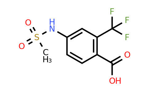 CAS 1314406-51-3 | 4-(Methylsulfonamido)-2-(trifluoromethyl)benzoic acid