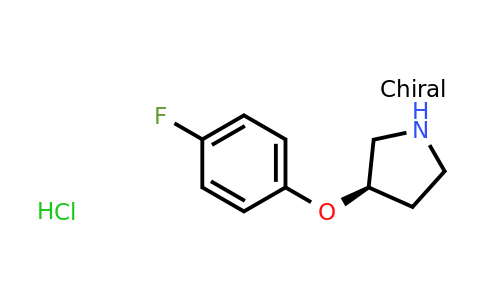 CAS 1314419-67-4 | (R)-3-(4-Fluoro-phenoxy)-pyrrolidine hydrochloride