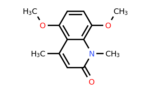 CAS 131451-78-0 | 5,8-Dimethoxy-1,4-dimethylquinolin-2(1H)-one