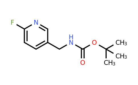 CAS 1314538-84-5 | tert-Butyl ((6-fluoropyridin-3-yl)methyl)carbamate