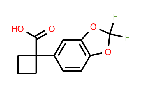 CAS 1314666-16-4 | 1-(2,2-difluoro-2H-1,3-benzodioxol-5-yl)cyclobutane-1-carboxylic acid
