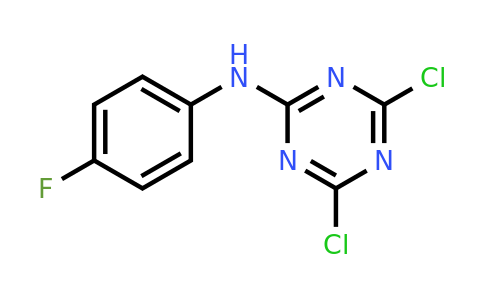 CAS 131468-33-2 | 4,6-Dichloro-N-(4-fluorophenyl)-1,3,5-triazin-2-amine