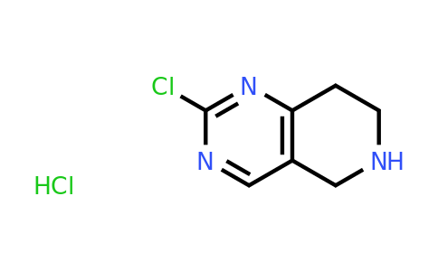 CAS 1314723-39-1 | 2-chloro-5H,6H,7H,8H-pyrido[4,3-d]pyrimidine hydrochloride