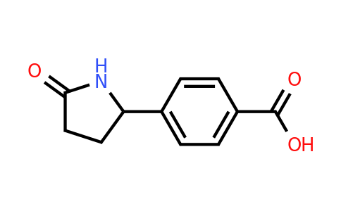 CAS 1314727-27-9 | 4-(5-Oxopyrrolidin-2-yl)benzoic acid