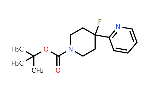 CAS 1314728-21-6 | tert-butyl 4-fluoro-4-(pyridin-2-yl)piperidine-1-carboxylate