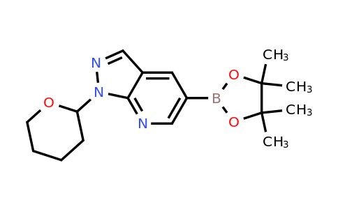 CAS 1314734-56-9 | 1-(oxan-2-yl)-5-(tetramethyl-1,3,2-dioxaborolan-2-yl)-1H-pyrazolo[3,4-b]pyridine
