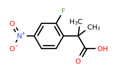 CAS 1314735-00-6 | 2-(2-fluoro-4-nitrophenyl)-2-methylpropanoic acid