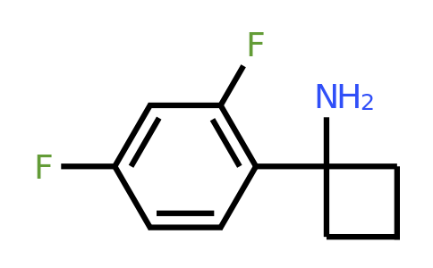 CAS 1314743-62-8 | 1-(2,4-difluorophenyl)cyclobutan-1-amine