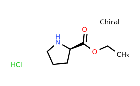 CAS 131477-20-8 | ethyl (2R)-pyrrolidine-2-carboxylate hydrochloride