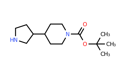 CAS 1314771-79-3 | tert-butyl 4-(pyrrolidin-3-yl)piperidine-1-carboxylate