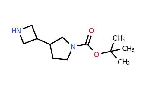 CAS 1314771-82-8 | tert-Butyl 3-(azetidin-3-yl)pyrrolidine-1-carboxylate
