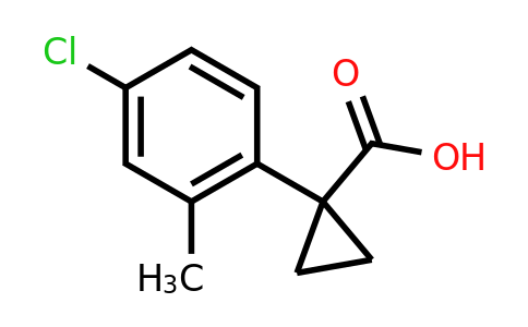 CAS 1314775-04-6 | 1-(4-chloro-2-methylphenyl)cyclopropane-1-carboxylic acid