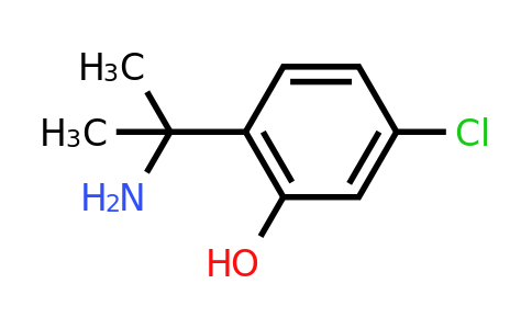 CAS 1314783-08-8 | 2-(2-aminopropan-2-yl)-5-chlorophenol