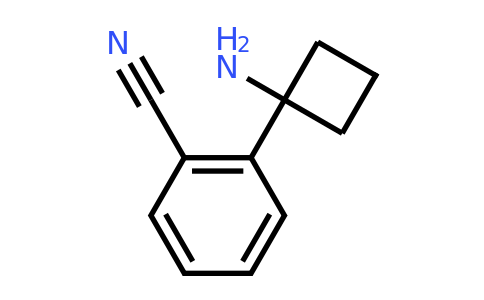 CAS 1314786-36-1 | 2-(1-aminocyclobutyl)benzonitrile
