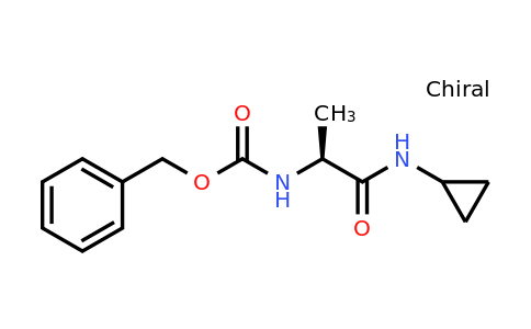 CAS 1314806-92-2 | Benzyl N-[(1S)-1-(cyclopropylcarbamoyl)ethyl]carbamate