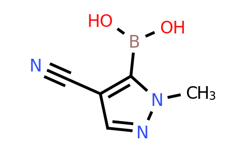 CAS 1314881-36-1 | 4-Cyano-1-methyl-1H-pyrazole-5-boronic acid