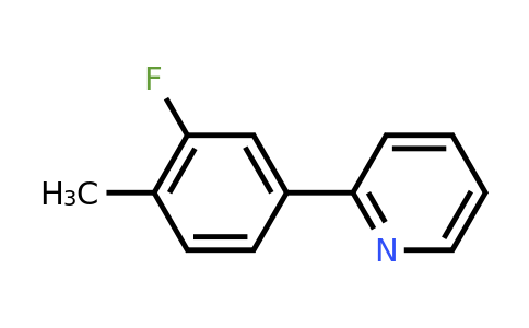 CAS 1314929-11-7 | 2-(3-fluoro-4-methylphenyl)pyridine
