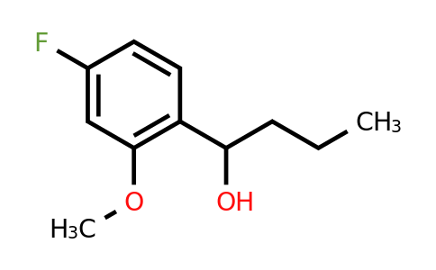 CAS 1314929-59-3 | 1-(4-Fluoro-2-methoxyphenyl)butan-1-ol