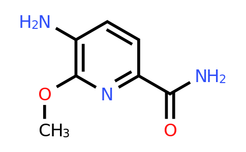 CAS 1314935-32-4 | 5-Amino-6-methoxypyridine-2-carboxamide