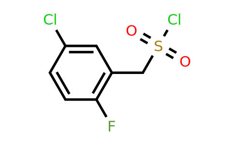 (5-chloro-2-fluorophenyl)methanesulfonyl chloride