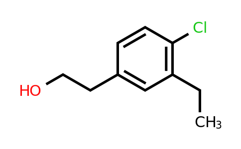CAS 1314961-61-9 | 2-(4-Chloro-3-ethylphenyl)ethanol