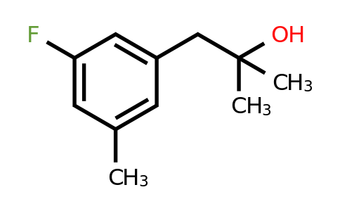 CAS 1314965-76-8 | 1-(3-Fluoro-5-methylphenyl)-2-methylpropan-2-ol