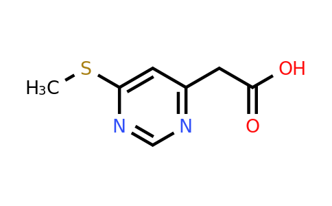 CAS 1314969-30-6 | 2-(6-(Methylthio)pyrimidin-4-yl)acetic acid
