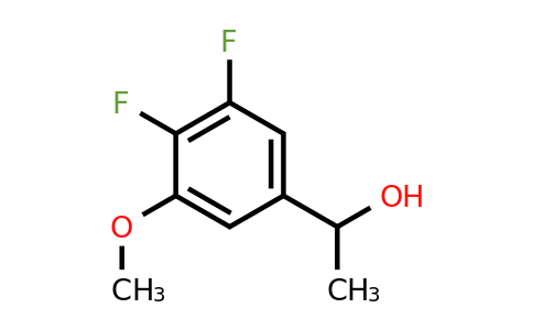 CAS 1314976-59-4 | 1-(3,4-Difluoro-5-methoxyphenyl)ethanol