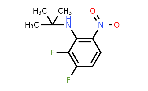 CAS 1314985-42-6 | N-(tert-Butyl)-2,3-difluoro-6-nitroaniline
