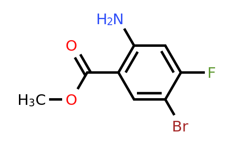 CAS 1314987-34-2 | methyl 2-amino-5-bromo-4-fluorobenzoate