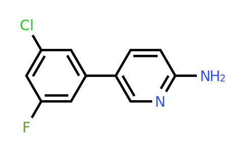 CAS 1314987-64-8 | 5-(3-Chloro-5-fluorophenyl)pyridin-2-amine