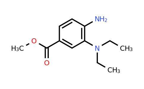 CAS 1314987-87-5 | Methyl 4-amino-3-(diethylamino)benzoate