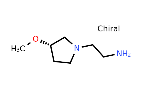 CAS 1315054-48-8 | (S)-2-(3-Methoxypyrrolidin-1-yl)ethanamine
