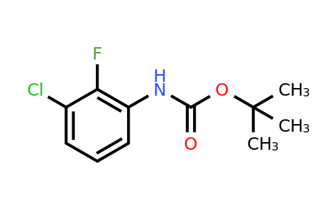 CAS 1315180-34-7 | tert-Butyl (3-chloro-2-fluorophenyl)carbamate