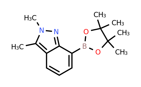 CAS 1315335-64-8 | 2,3-Dimethyl-2H-indazole-7-boronic acid pinacol ester