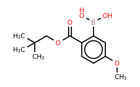 CAS 1315339-43-5 | 2,2-Dimethylpropyl-4'-methoxybenzoate-2'-boronic acid