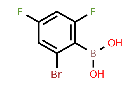 CAS 1315339-48-0 | 2,4-Difluoro-6-bromophenylboronic acid