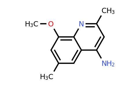 CAS 1315344-70-7 | 8-Methoxy-2,6-dimethylquinolin-4-amine
