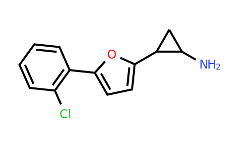 CAS 1315344-85-4 | 2-(5-(2-Chlorophenyl)furan-2-yl)cyclopropanamine