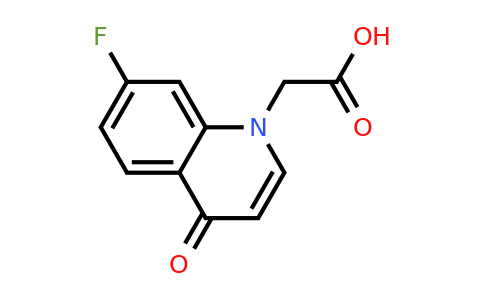 CAS 1315345-14-2 | 2-(7-Fluoro-4-oxoquinolin-1(4H)-yl)acetic acid