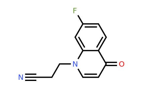 CAS 1315345-24-4 | 3-(7-Fluoro-4-oxoquinolin-1(4H)-yl)propanenitrile